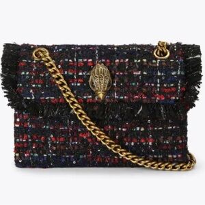 Kurt Geiger London Kensington Mini Tweed Crossbody Bag